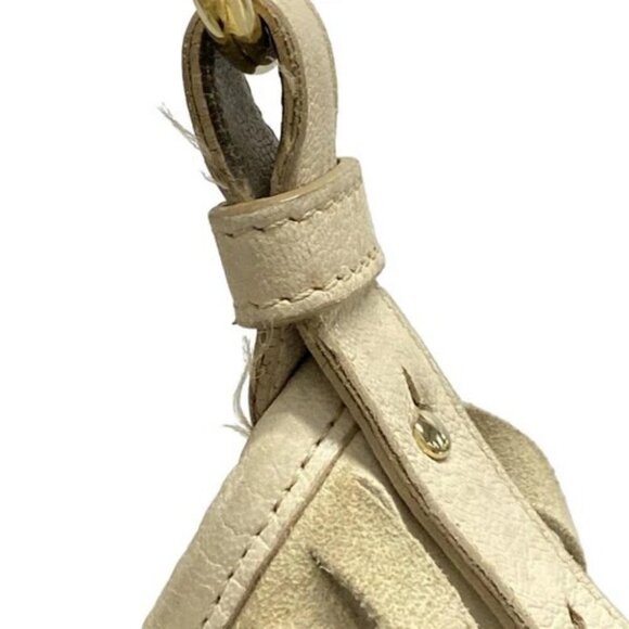 YvesSaintLaurent rivegauche (YSL) Boheme 138962 Light gray Suede Leather - - Picture 12 of 15